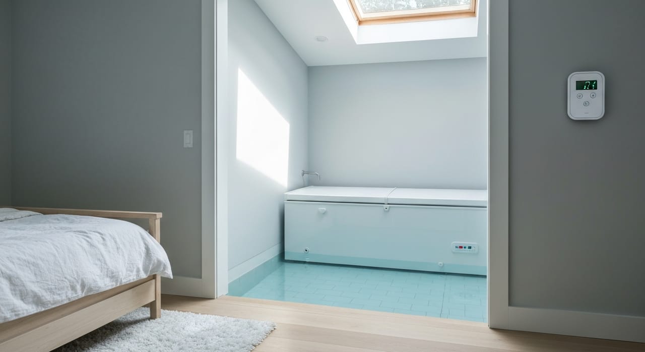 Chest freezer cold plunge: the cheapest self-cooling build
