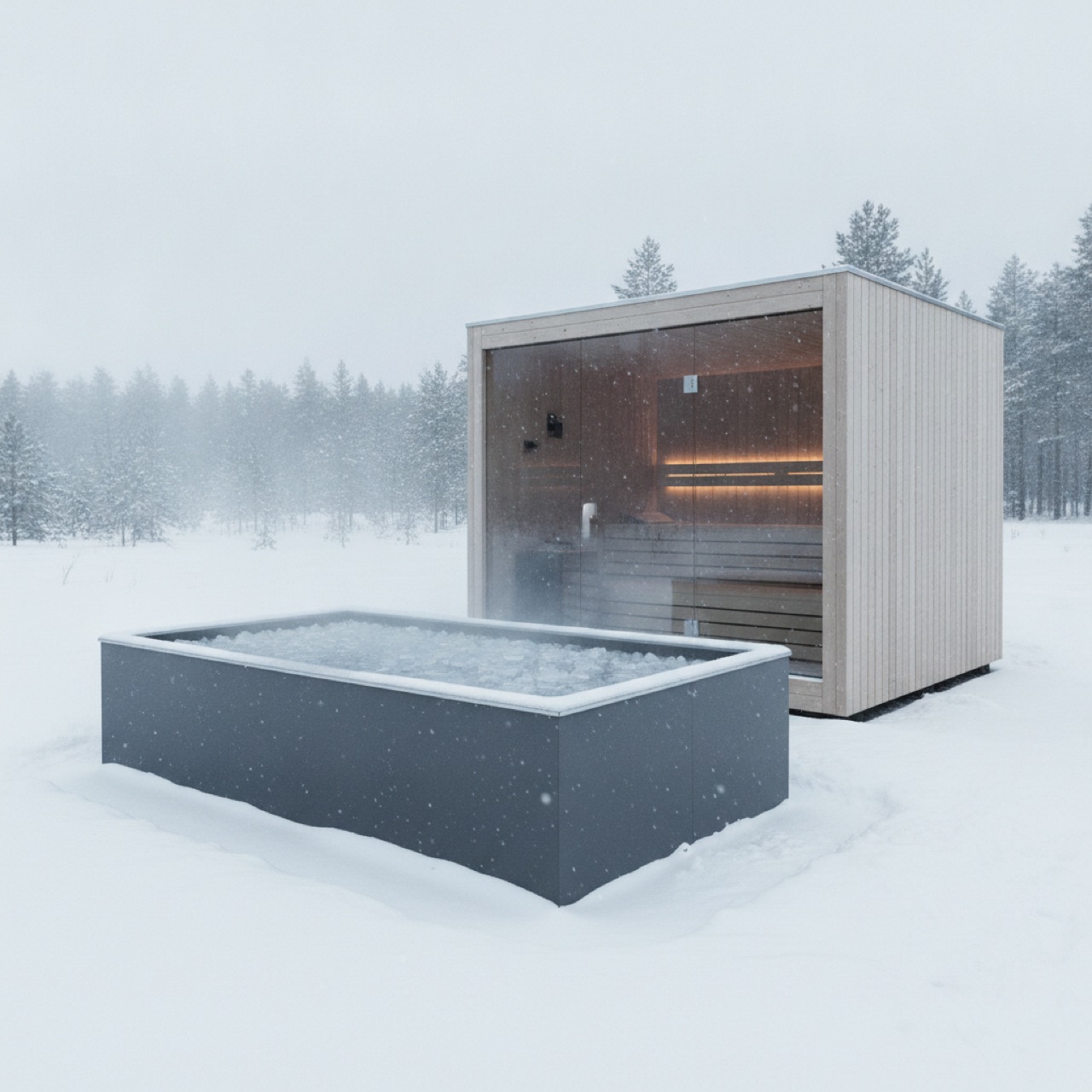 Sauna + cold combos